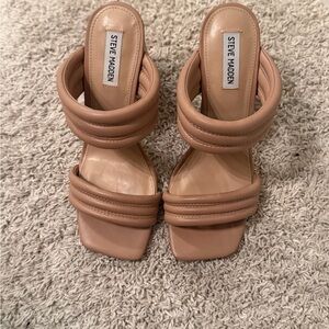 Steve Madden Nude Heeled Sandals